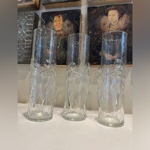 Libbey Mid Century Set Of Three Le‎ Femme Cocktail Tumblers
